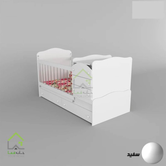 تختخواب نوزاد ستاره