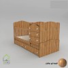 تختخواب نوزاد ستاره