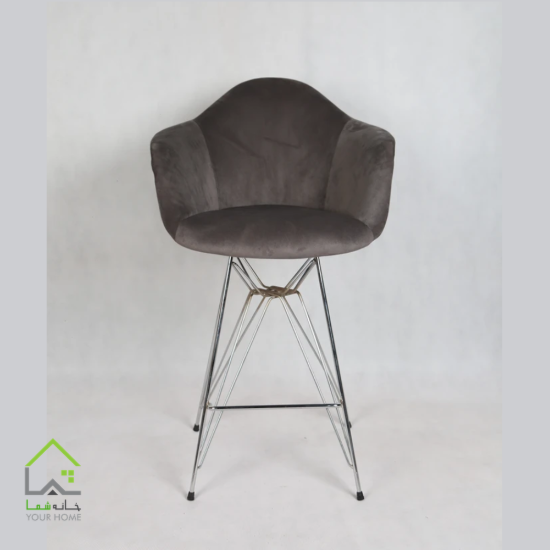 صندلی اپن پایه فلزی (کروم)