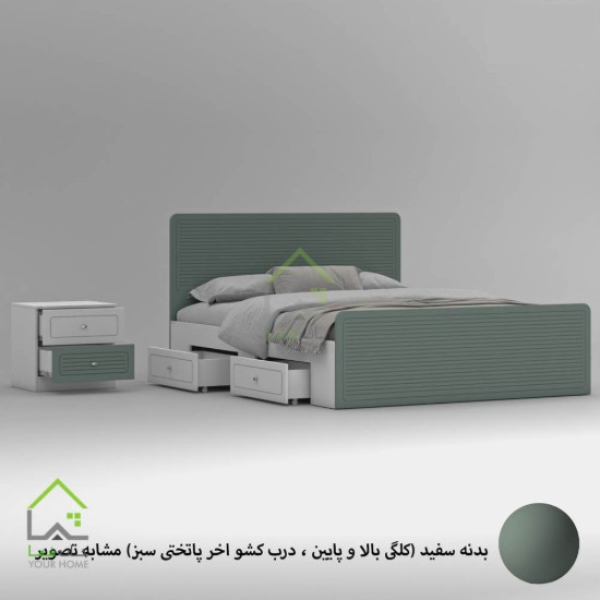 تخت خواب دو نفره مینیمال