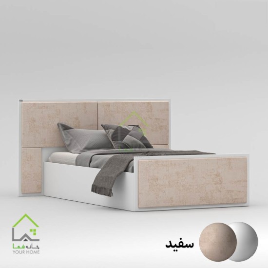 تختخواب یک نفره لمسه
