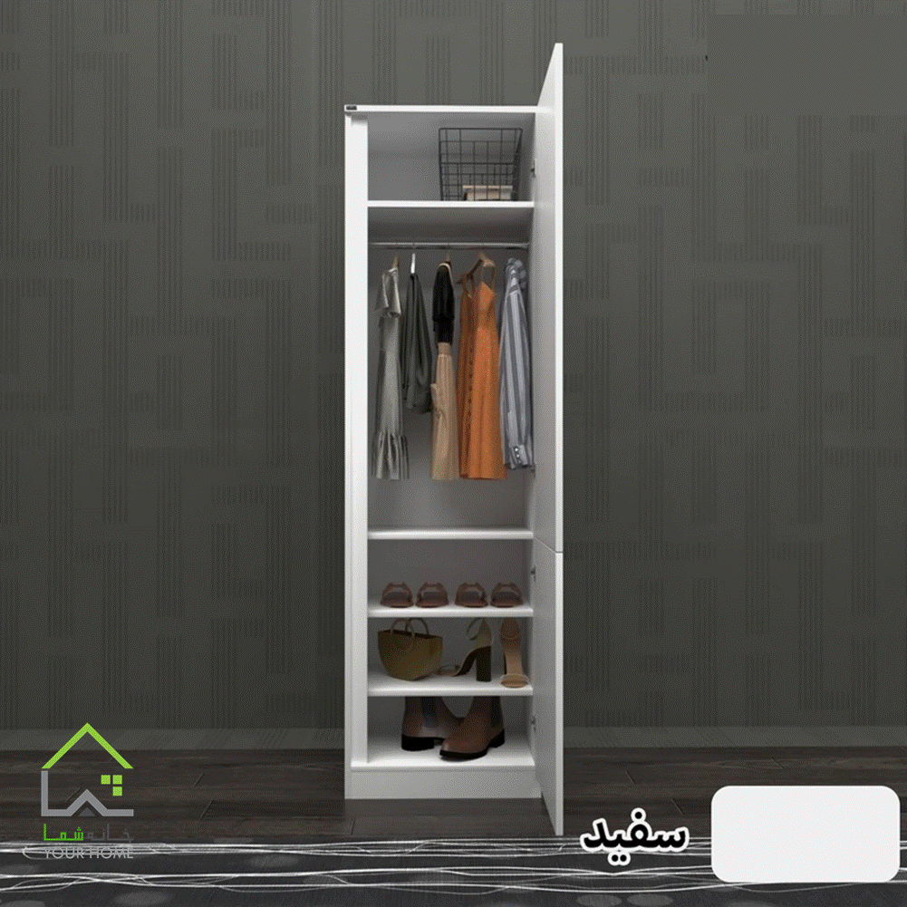 کمد لباس درب آینه ای