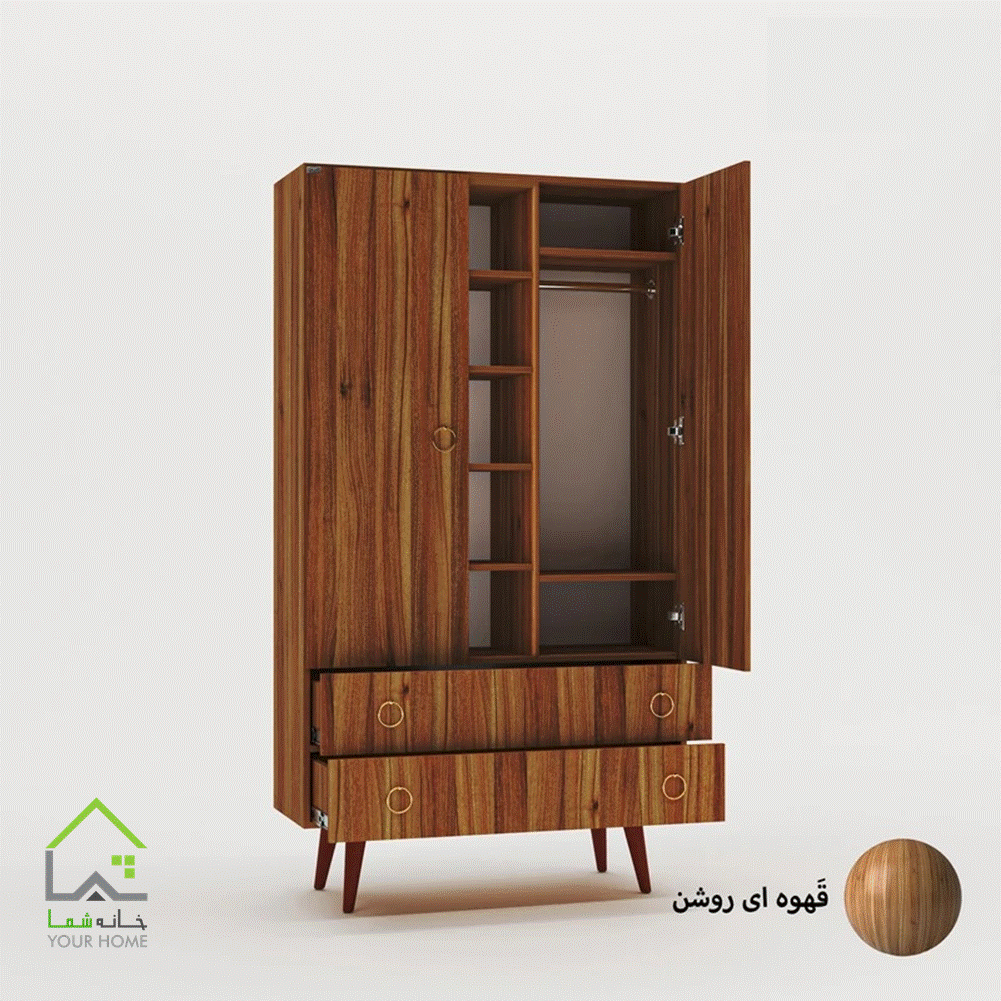 کمدلباس دستگیره گوشواره ای