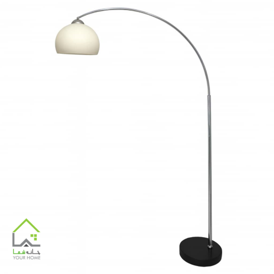 آباژور ایستاده منحنی با شیدگلس