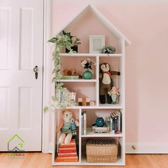 کتابخانه مدل کلبه