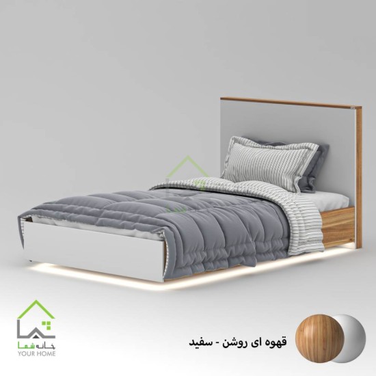 تخت خواب یک نفره سایه
