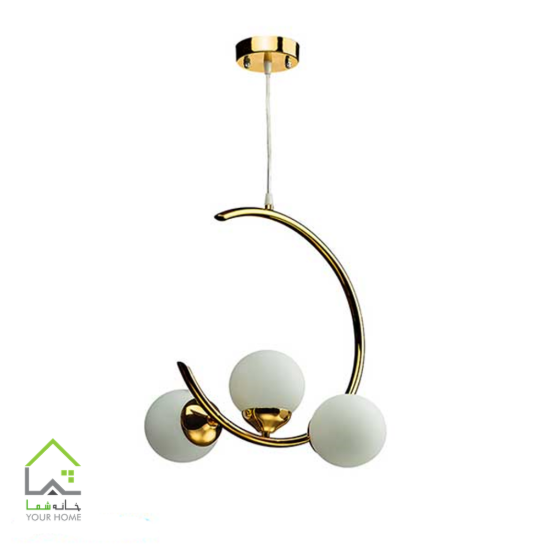 لوستر 3 شعله ماه