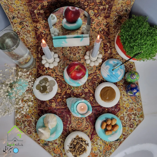  هفت سین مینیمال صدف
