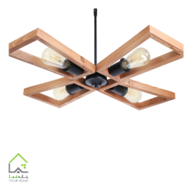 لوستر چوبی خاص