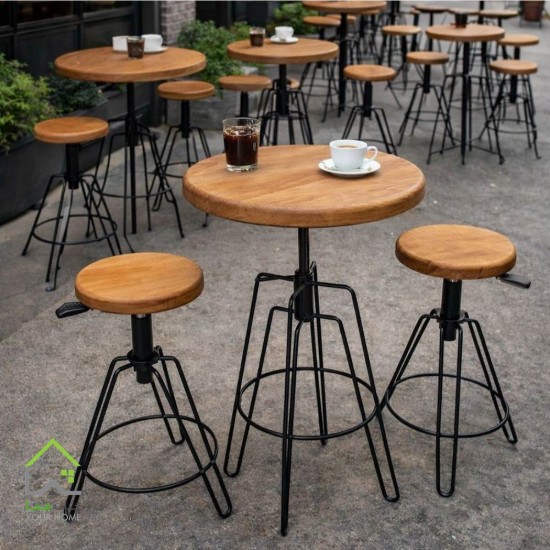 میز و صندلی روستیک