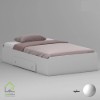 تخت خواب یک و نیم نفره ساره