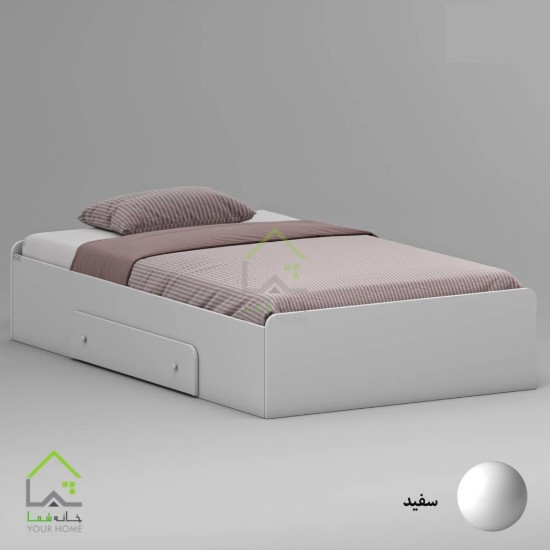 تخت خواب یک و نیم نفره ساره