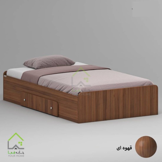 تخت خواب یک و نیم نفره ساره
