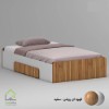 تخت خواب یک و نیم نفره ساره