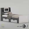 تخت خواب یک نفره پردیس