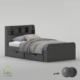 تخت خواب یک و نیم نفره پردیس