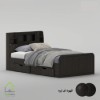 تخت خواب یک و نیم نفره پردیس
