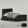تخت خواب یک و نیم نفره پردیس