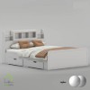 تخت خواب دو نفره پردیس