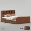 تخت خواب دو نفره پردیس