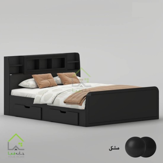 تخت خواب دو نفره پردیس