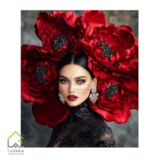 تابلو نقاشی الهه‌ی سرخ
