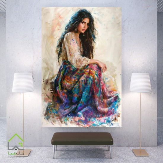 تابلو پرتره بانوی اصالت