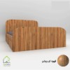 تخت خواب دو نفره ملودی