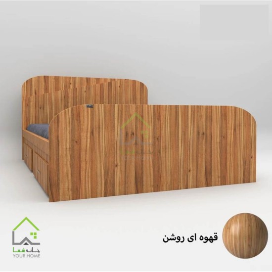 تخت خواب دو نفره ملودی