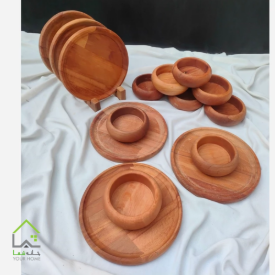 ست پذیرایی چوبی ( پیش دستی کاسه )