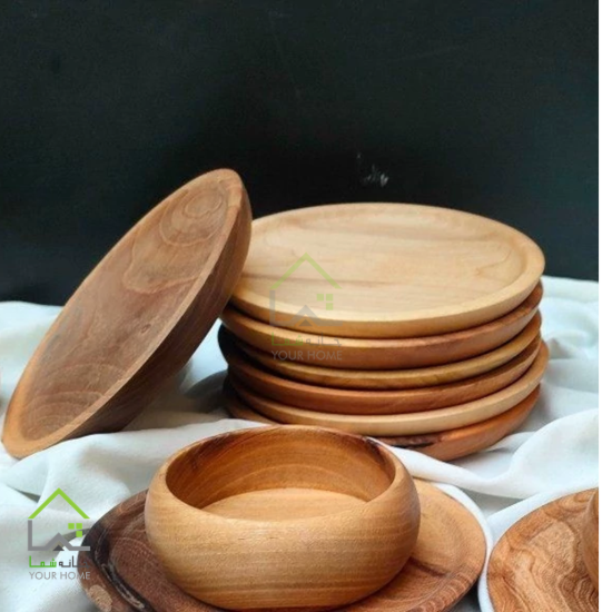 ست پذیرایی چوبی ( پیش دستی کاسه )