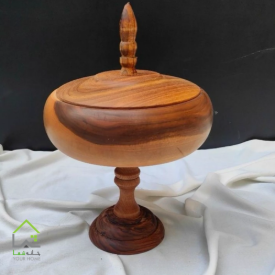 شکلات خوری پایه دار چوبی
