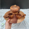 ست قهوه خوری چوبی