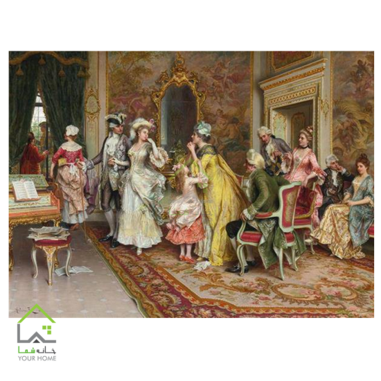 تابلو دیواری تالار آراسته