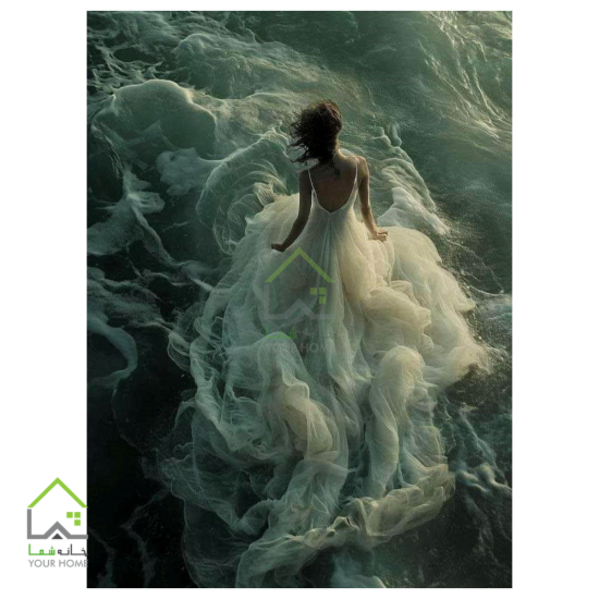 تابلو دکوراتیو آغوش دریا