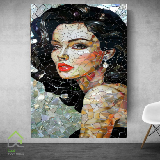 تابلو هندسی پازل احساس