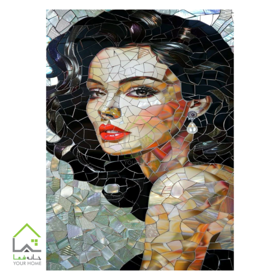 تابلو هندسی پازل احساس