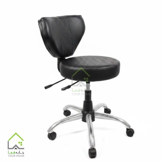 صندلی مینیمال چرخ دار