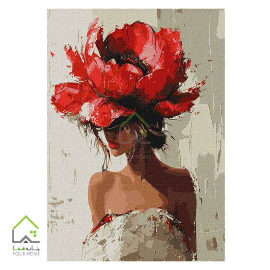 تابلو هنری سرخی خیال