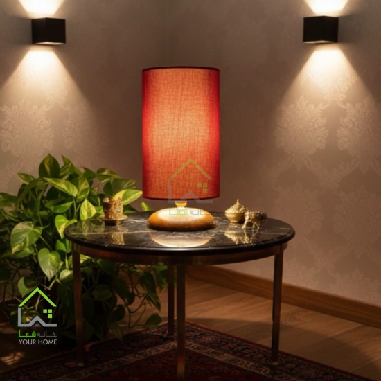 آباژور چوبی رومیزی