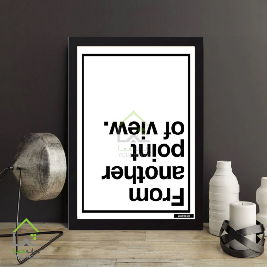 تابلو تایپوگرافی مدرن