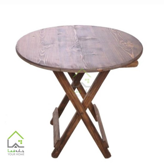 میز تاشو گرد