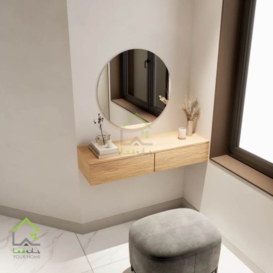 میز آرایش دیواری