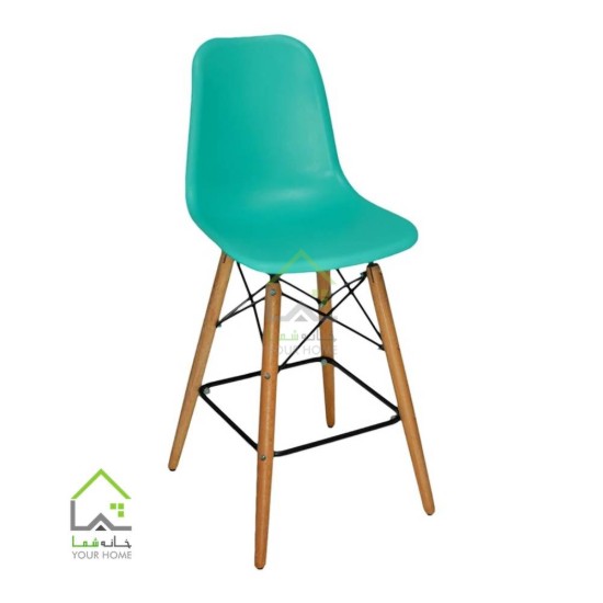صندلی اپن پایه چوبی