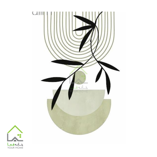 تابلو مینیمال رد طبیعت