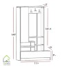 جاکفشی ایستاده فریال