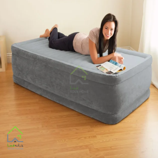 تخت بادی یکنفره اینتکس