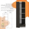 کتابخانه ایستاده کژال ابعاد
