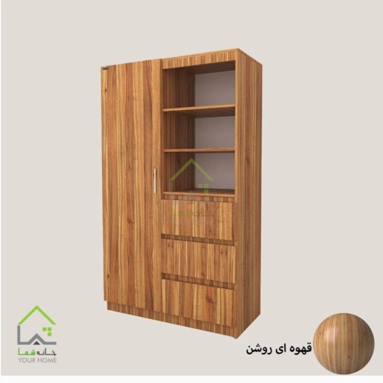 کمد جالباس دستگیره مخفی مدرن