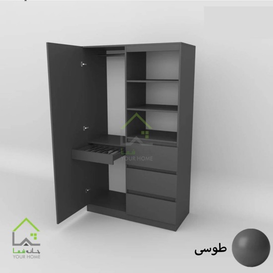 کمد جالباس دستگیره مخفی مدرن